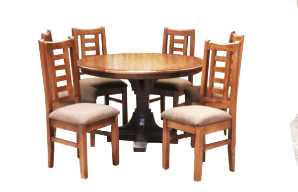 Comedor 6 sillas mesa redonda - Imagen 2