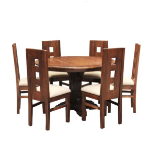 Comedor Mesa Redonda con 6 sillas