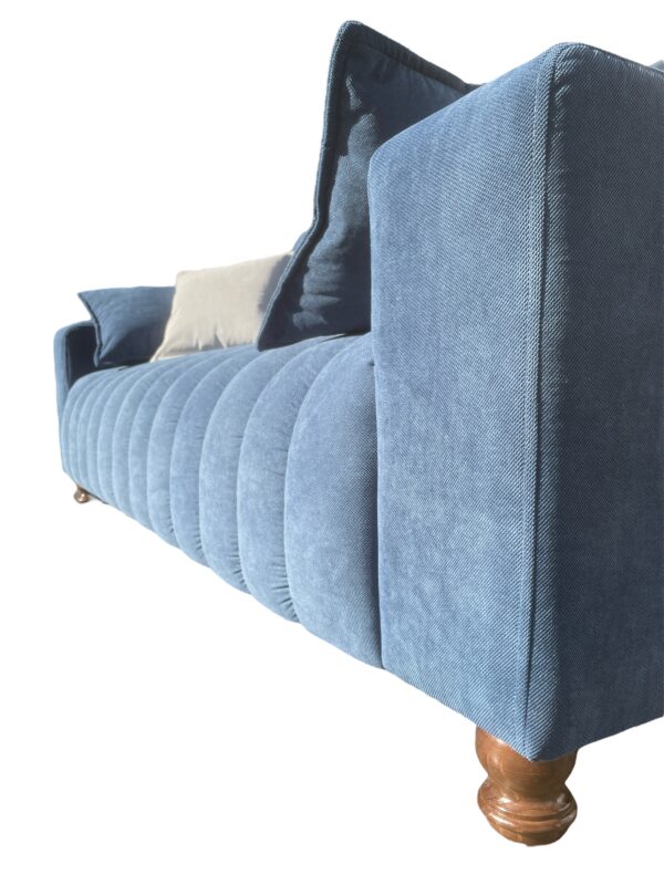 Sofá Granda Tela Azul (Sofá Premium) - Imagen 4