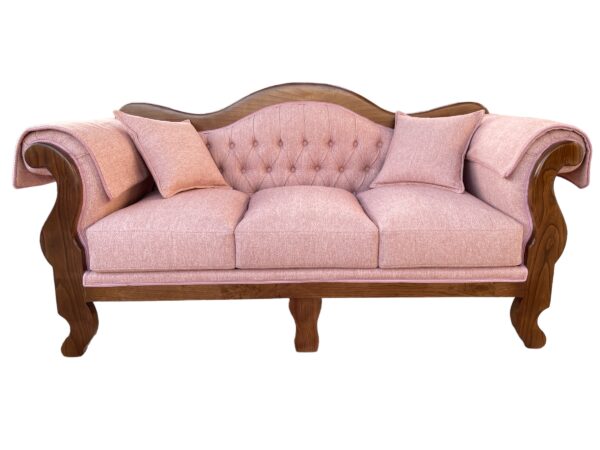 Living Normando con Presidenciales Tela Pink (Premium) - Imagen 2
