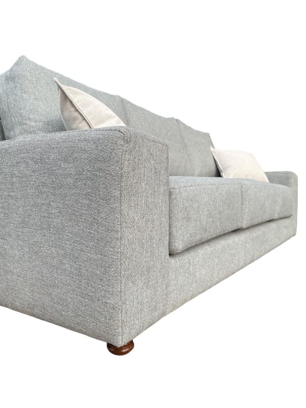 Sofá 3 cuerpos modelo Praga color gris (Premium) - Imagen 2