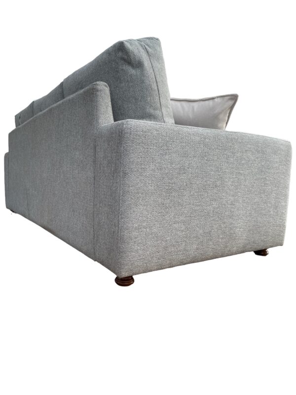 Sofá 3 cuerpos modelo Praga color gris (Premium) - Imagen 4