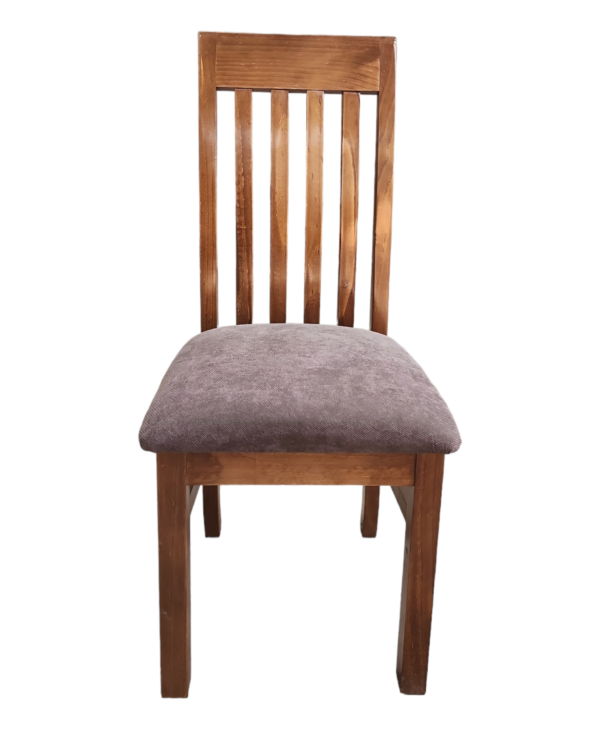 Comedor de madera 8 sillas nogal-chocolate - Imagen 2