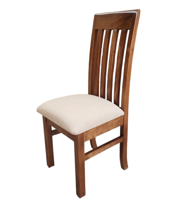 Comedor de madera 8 sillas nogal-beige - Imagen 4
