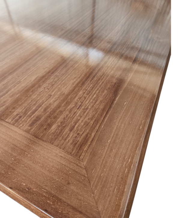 Comedor de madera 8 sillas nogal-beige - Imagen 8
