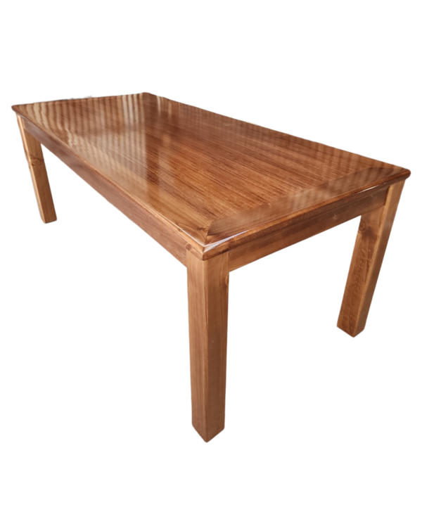 Comedor de madera 8 sillas nogal-beige - Imagen 5