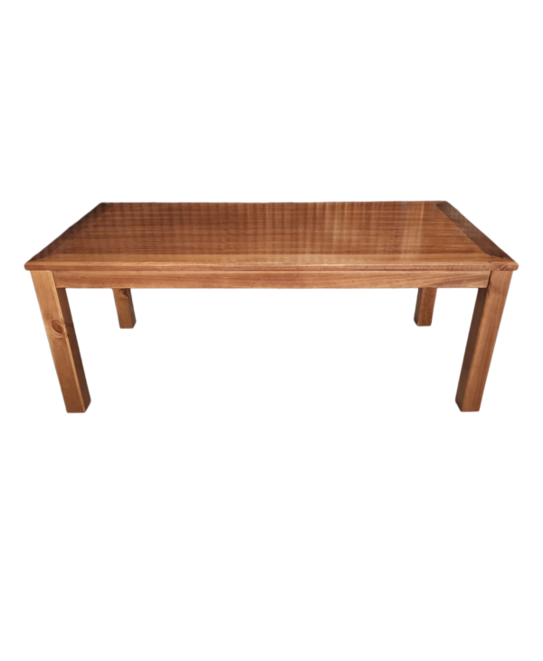 Comedor de madera 8 sillas nogal-beige - Imagen 6