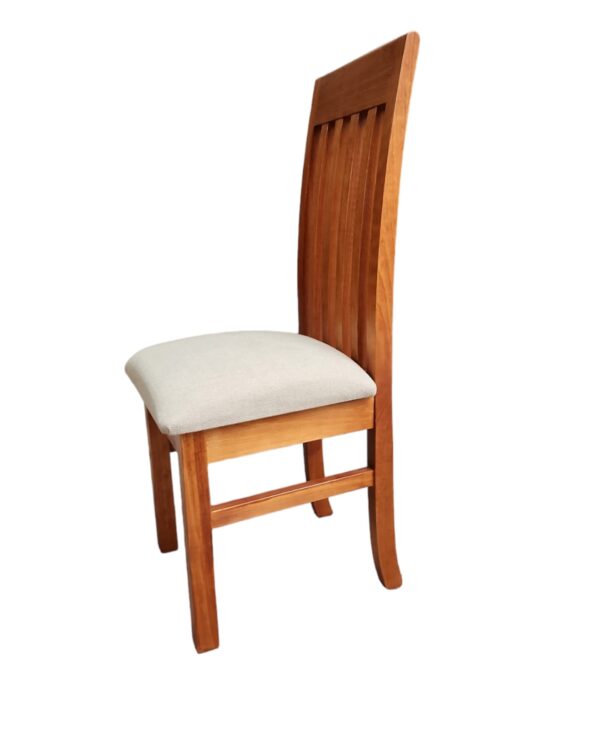 Comedor 6 sillas - Cerezo - Tapiz Beige - Imagen 5