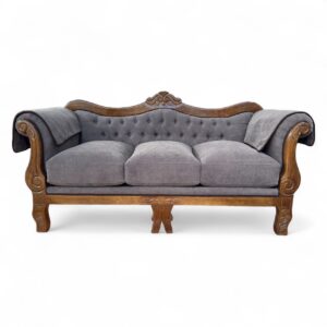Sofá Normando tallado madera de Castaño