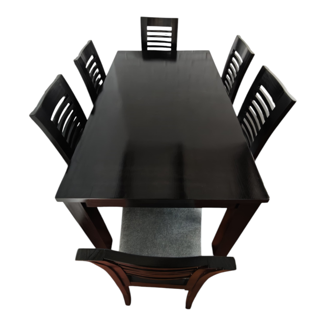 Juego de comedor 6 sillas Modelo Ébano. Juego de comedor 6 sillas Modelo Ébano 2